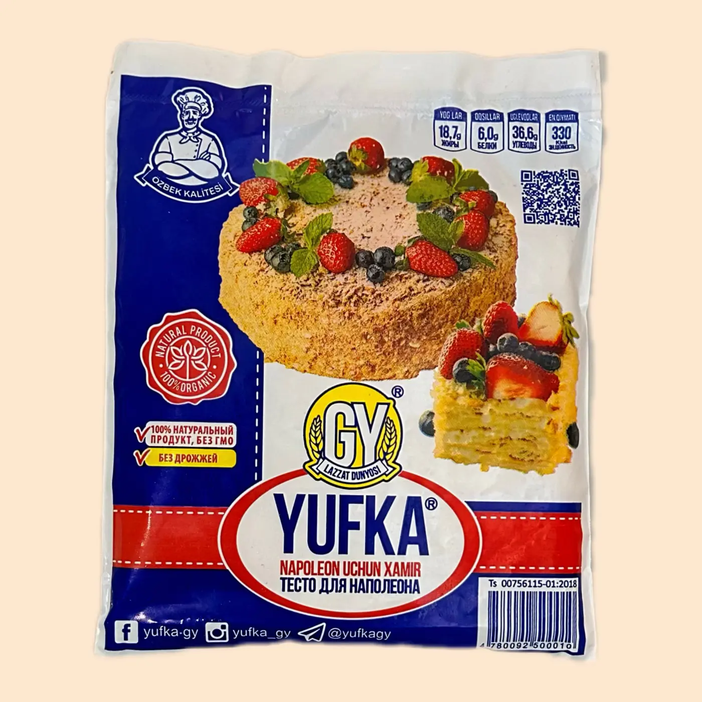 YUFKA NAPALEON UCHUN XAMIR